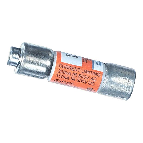 A close-up of a Crown Steam Fuse with the words "1 Amp 600V" on it.