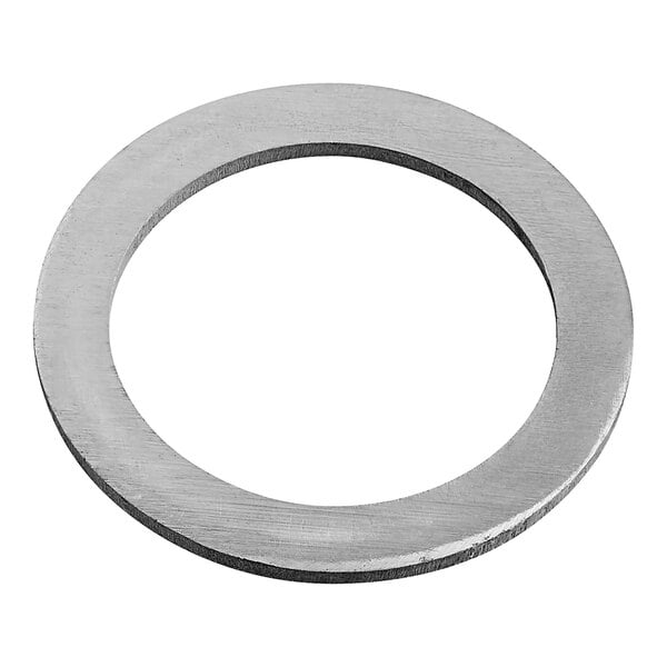A stainless steel Cleveland washer with a silver circle design.