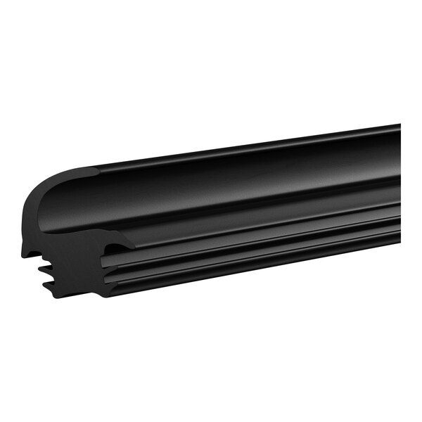 A black side gasket for a Dinex Jr container.