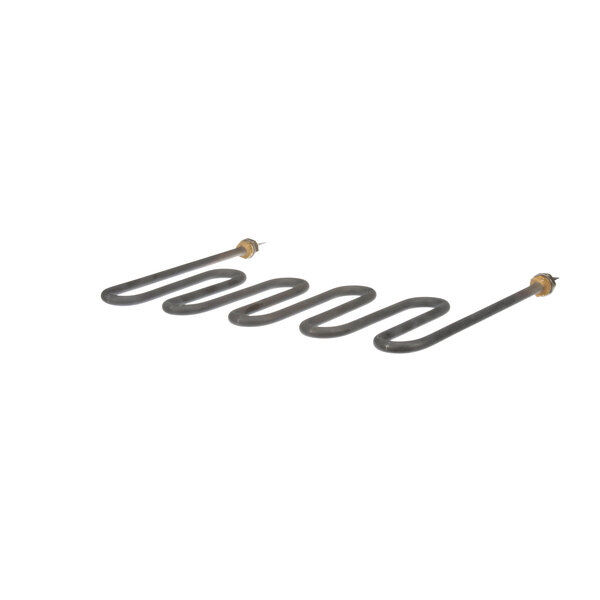 A pair of metal Food Warming Equipment EL1000-120-HT heaters with a long handle.