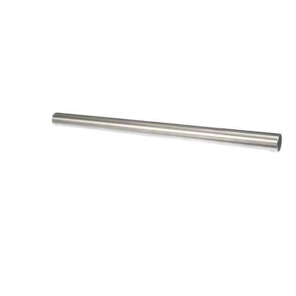 A long metal shaft with a black handle.