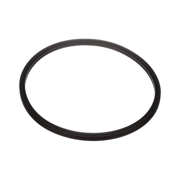 A black rubber O-ring.