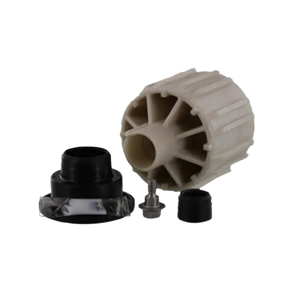 A white plastic Alliance Laundry drive bell-seal kit with black rubber parts.