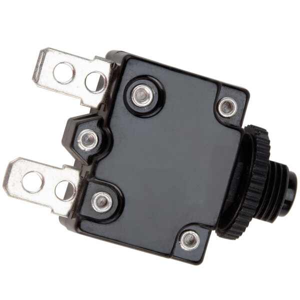 An Avantco overload switch with two metal screws.