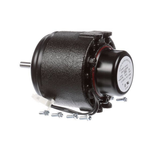 a black round object with wires