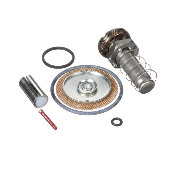A close-up of a Vogt ice machine rebuild kit.