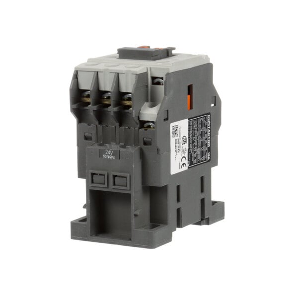 A grey and white Insinger contactor with three switches.