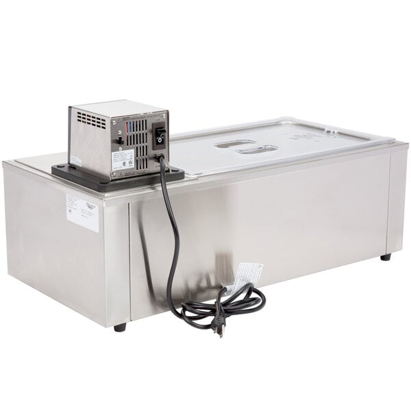 A Vollrath Sous Vide immersion circulator head with a power cord.