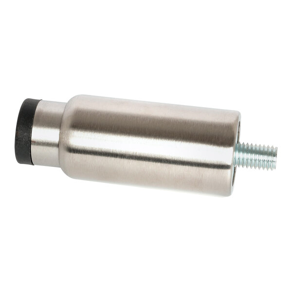 A stainless steel Imperial leg with a screw on the end.