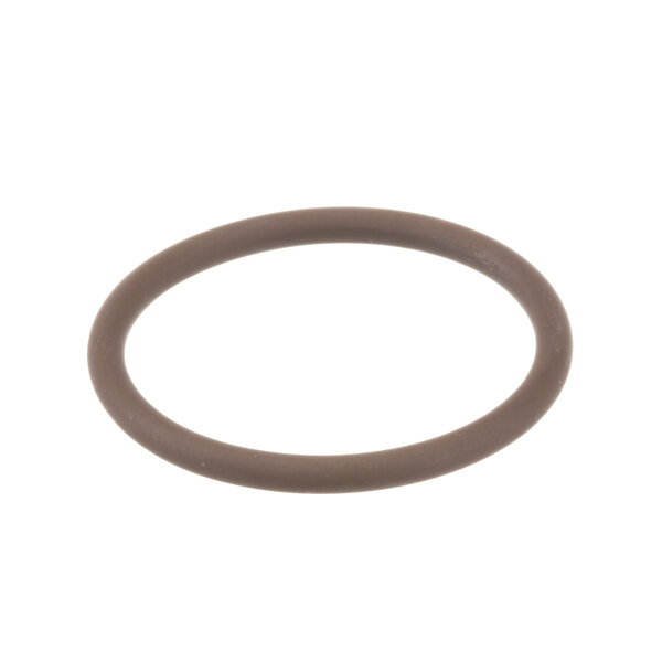 A brown rubber Champion O-Ring.