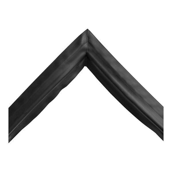A black triangle-shaped Turbo Air Refrigeration door gasket.