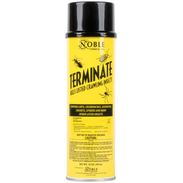 16 oz. Noble Chemical Terminate aerosol crawling insect killer