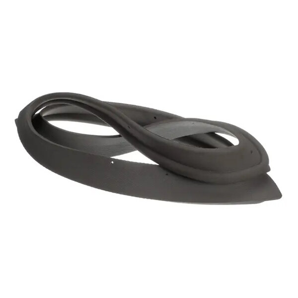 A black rubber door gasket designed for a Southbend 4 pan oven.