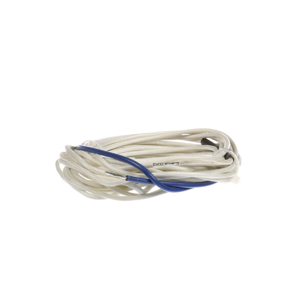 A white and blue coil of wires for a True Refrigeration Perimeter Heater.