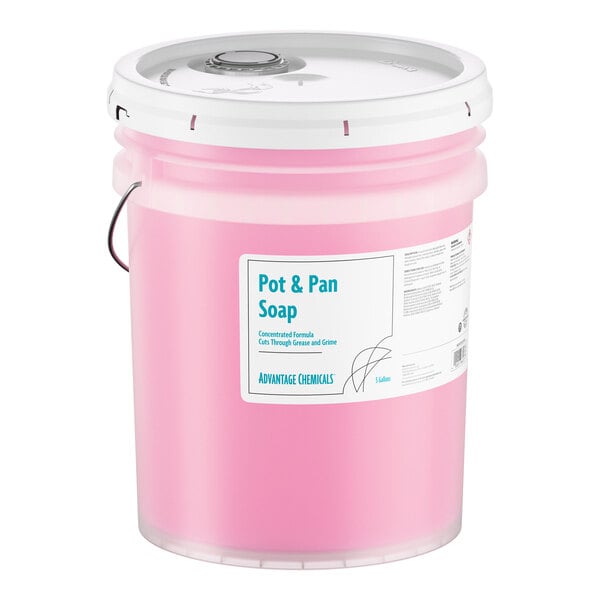 Advantage Chemicals 5 Gallon / 640 oz. Concentrated Pot & Pan Soap