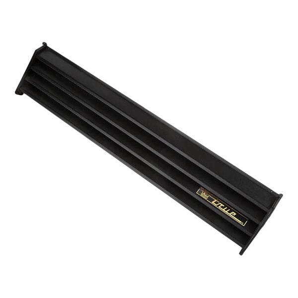 A black front grille for a True Refrigeration unit.