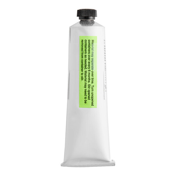 A white tube of Cleveland Htr Block Compound with a green label.