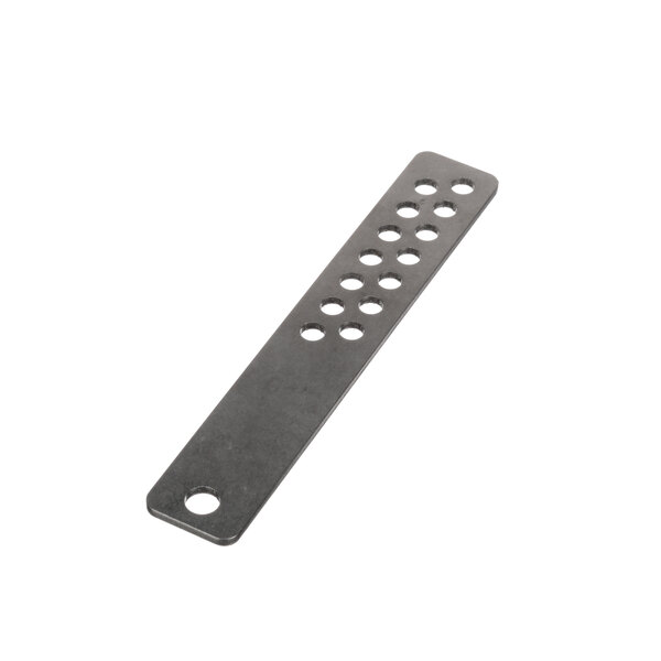 A close-up of the Fagor Commercial Spring Hook, a metal plate with holes.
