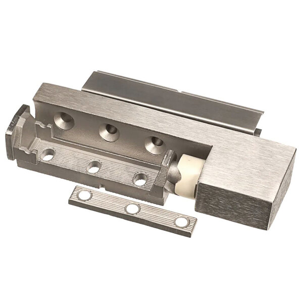 Stainless steel Revent hinges with two holes.