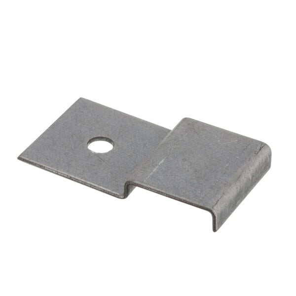 A Vulcan metal retainer with a hole in it.
