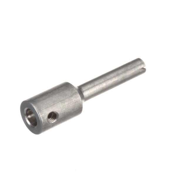 A Frymaster metal threaded rod with a hole in the middle.