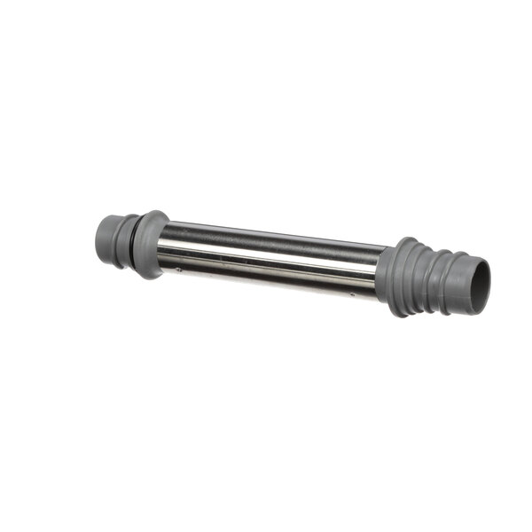 A Robot Coupe stainless steel foot with rubber tips.