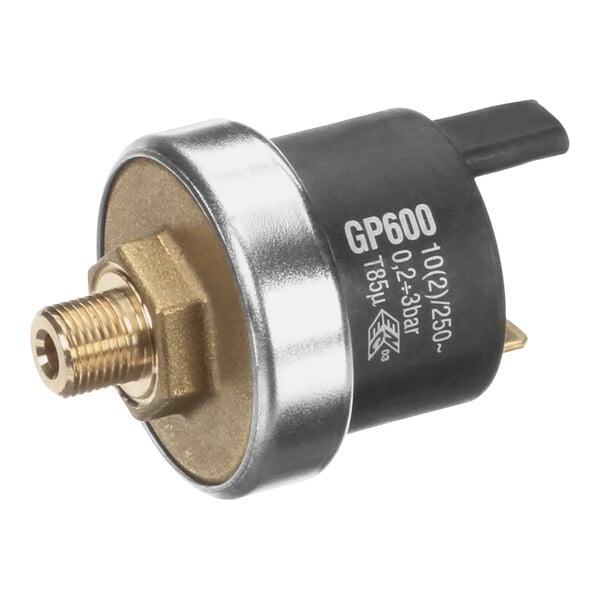 A close-up of a Convotherm pressure switch.