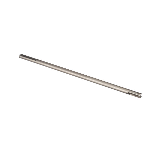 A long thin metal Gold Medal shaft with a hole in the end.