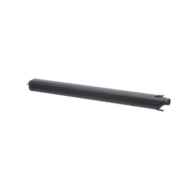 a black rectangular object with white text