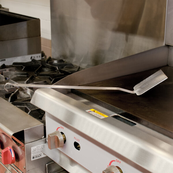 4 1/2" x 3 3/4" Stainless Steel Grill Turner