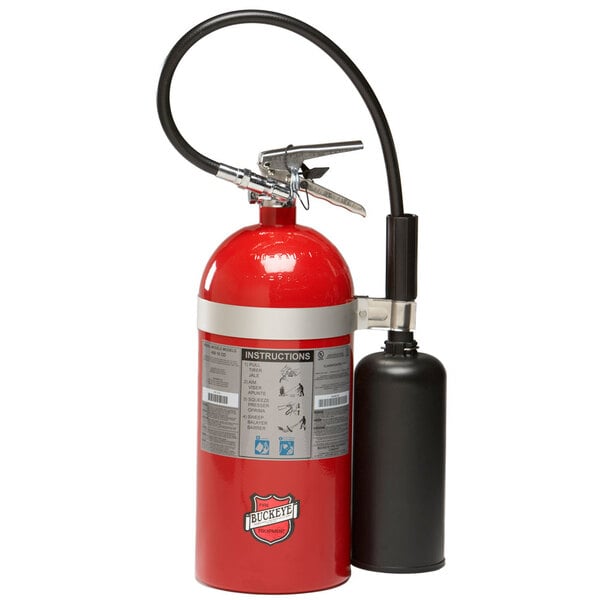 Red Buckeye CO2 fire extinguisher