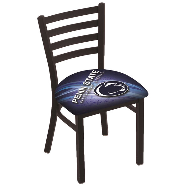 Holland Bar Stool L00418pennst D2 Black Steel Penn State Main Picture