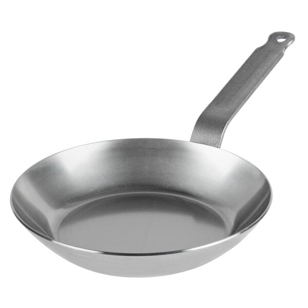 Matfer Bourgeat 062001 8 1/2" Black Carbon Steel Fry Pan