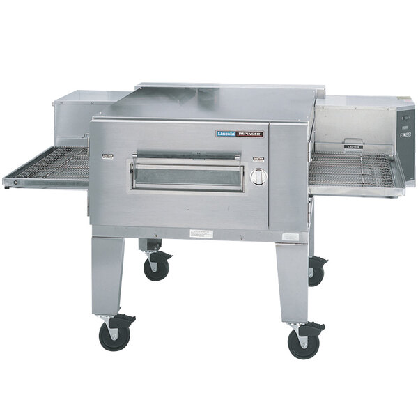 a large stainless steel oven