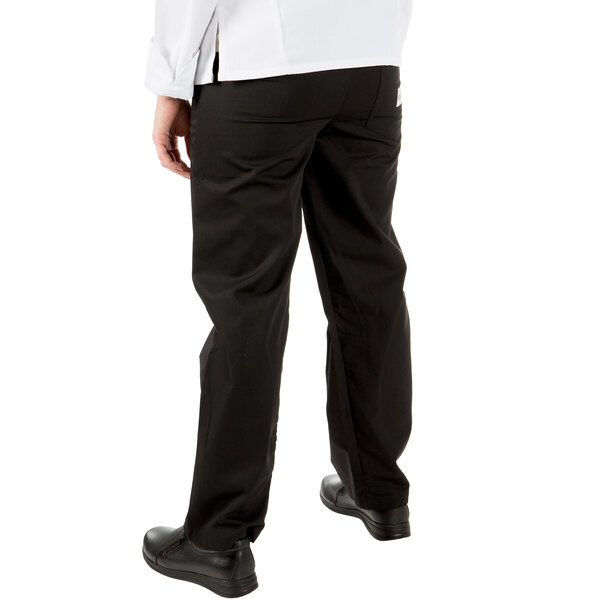 Mercer Culinary Millennia® Women's Black Cook Pants M60060BK - 1XL