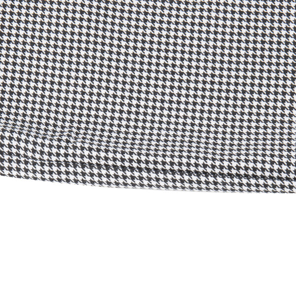 Mercer Culinary Millennia Women's Houndstooth Cook Pants with a houndstooth pattern.