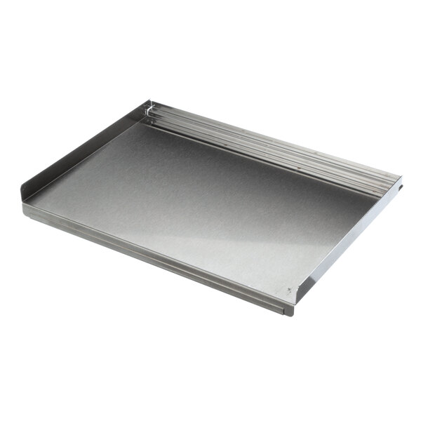 A Lincoln metal shelf tray with a handle.