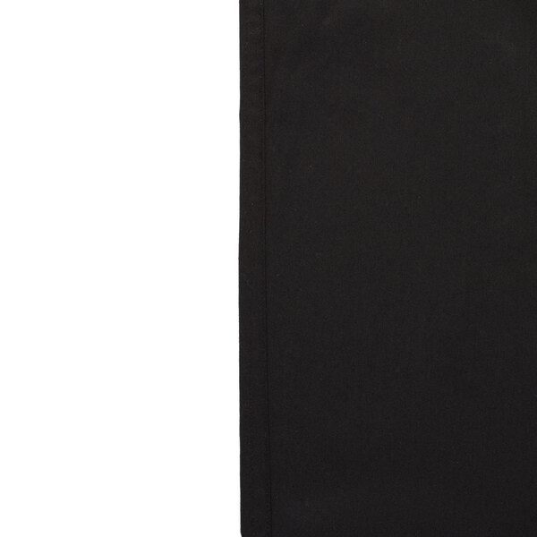 Mercer Culinary Renaissance women's black chef trousers with pleats.