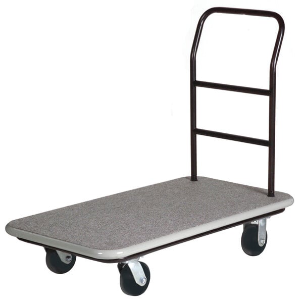 a cart with a handle