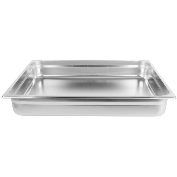 PWS2120, 8 Deep Stainless Steel Extra Large Double Full Size Steam Table  Pan, European Style