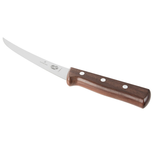 Victorinox 5.6606.15 6" Narrow Semi-Stiff Curved Boning Knife With ...