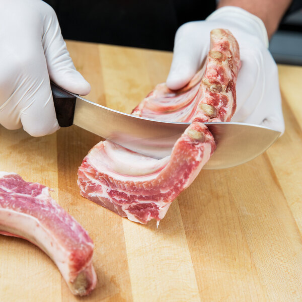 Victorinox 40038 6" Curved Beef Skinning Knife with Rosewood Handle