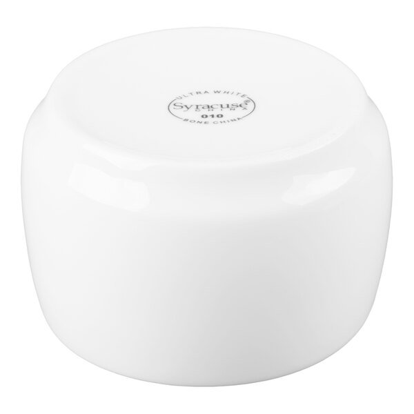 Reserve by Libbey 911190010 International 10 oz. Bone China Sugar Pot with Lid - 12/Case