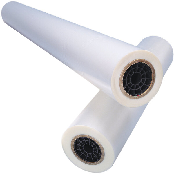 a roll of tape with a black circle