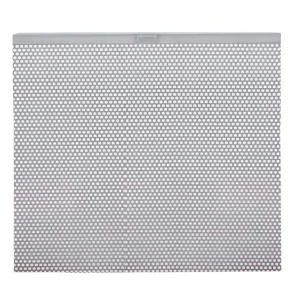 A TurboChef air diffuser screen, a white mesh grid with holes.