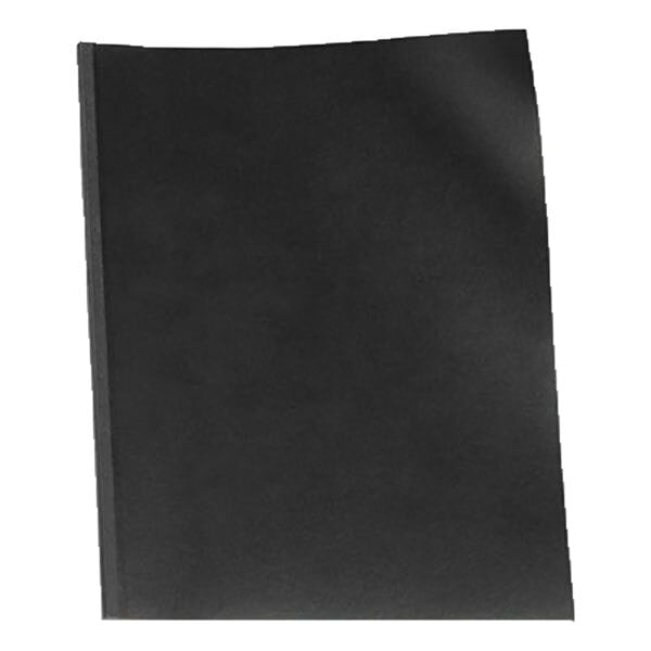 A black piece of paper.