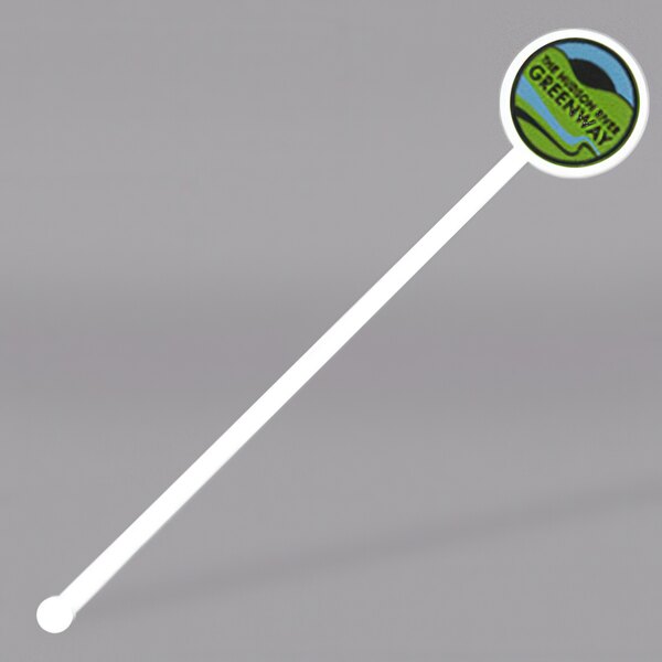 A white WNA Comet disc stirrer with a green and black logo on it.