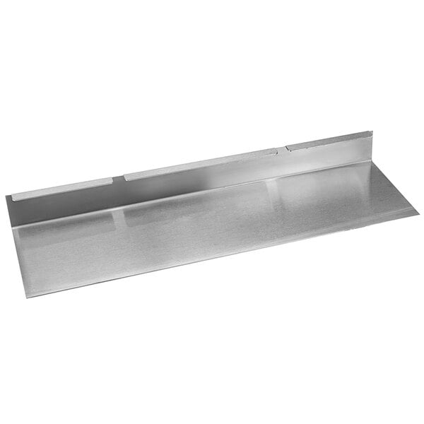 A stainless steel slip on cover for a MagiKitch'n charbroiler.