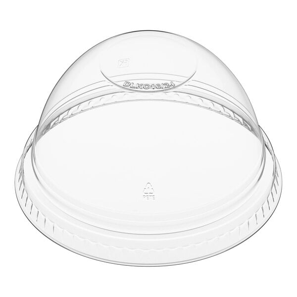 Fabri-Kal DLKC16/24NH Kal-Clear / Nexclear 12 / 14, 16 / 18, 20, and 24 oz. Clear Plastic Dome Lid - 1,000/Case