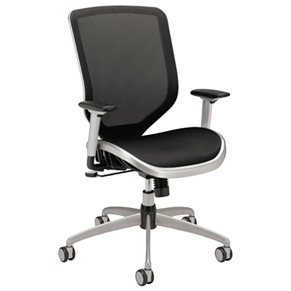 HON MH02MST1C Boda High-Back Black Mesh Task Chair